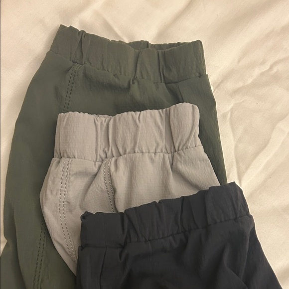 Athleta Women's Pants Trio - Gray, Black, Olive Green size 6 petite - Picture 6 of 6
